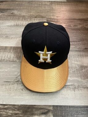 Houston Astros World Series champion Gold Baseball Hat